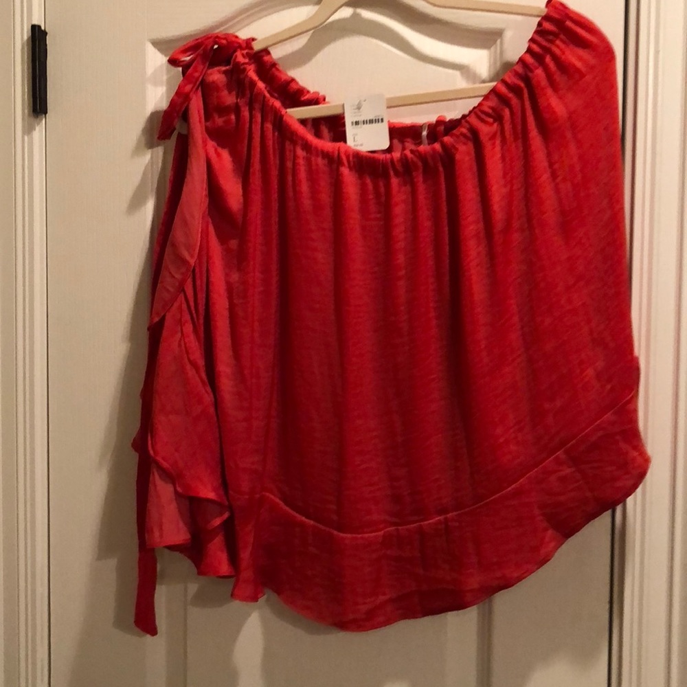 Free People one shoulder top